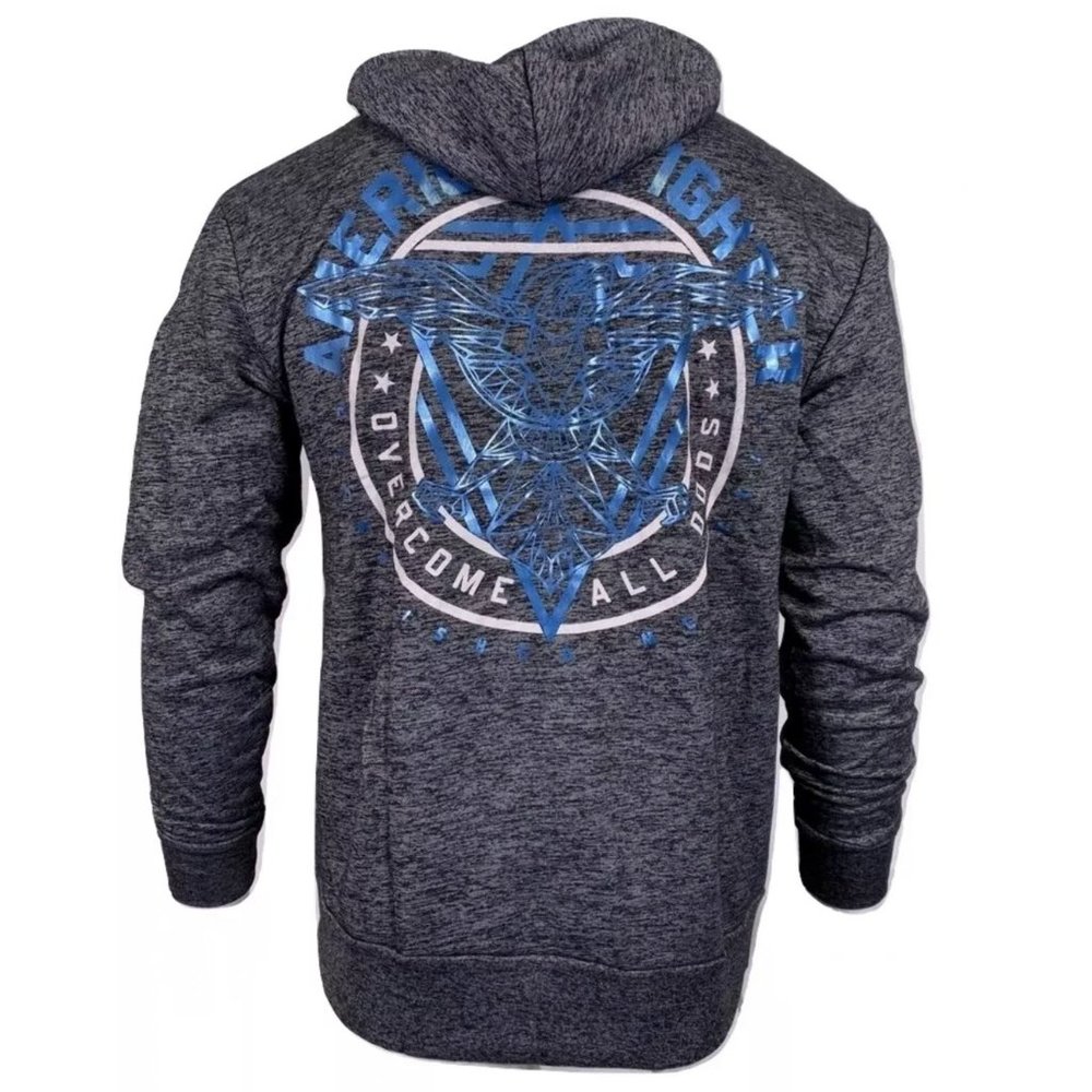AMERICAN FIGHTER Men's ZIP UP HOODIE MAPLEVIEW